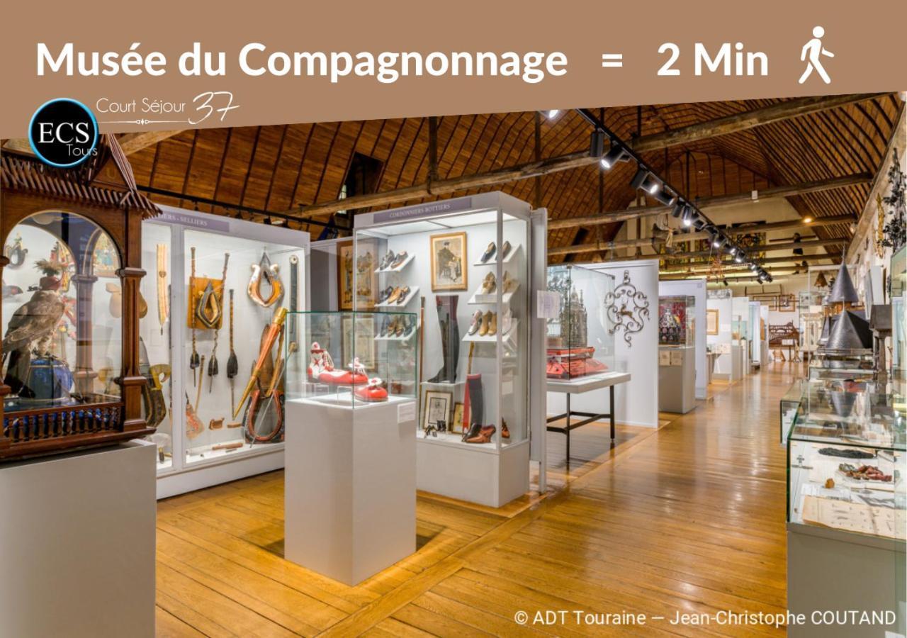 Le Constantine - Quartier Historique - Charme & Ancien Tours Exterior foto